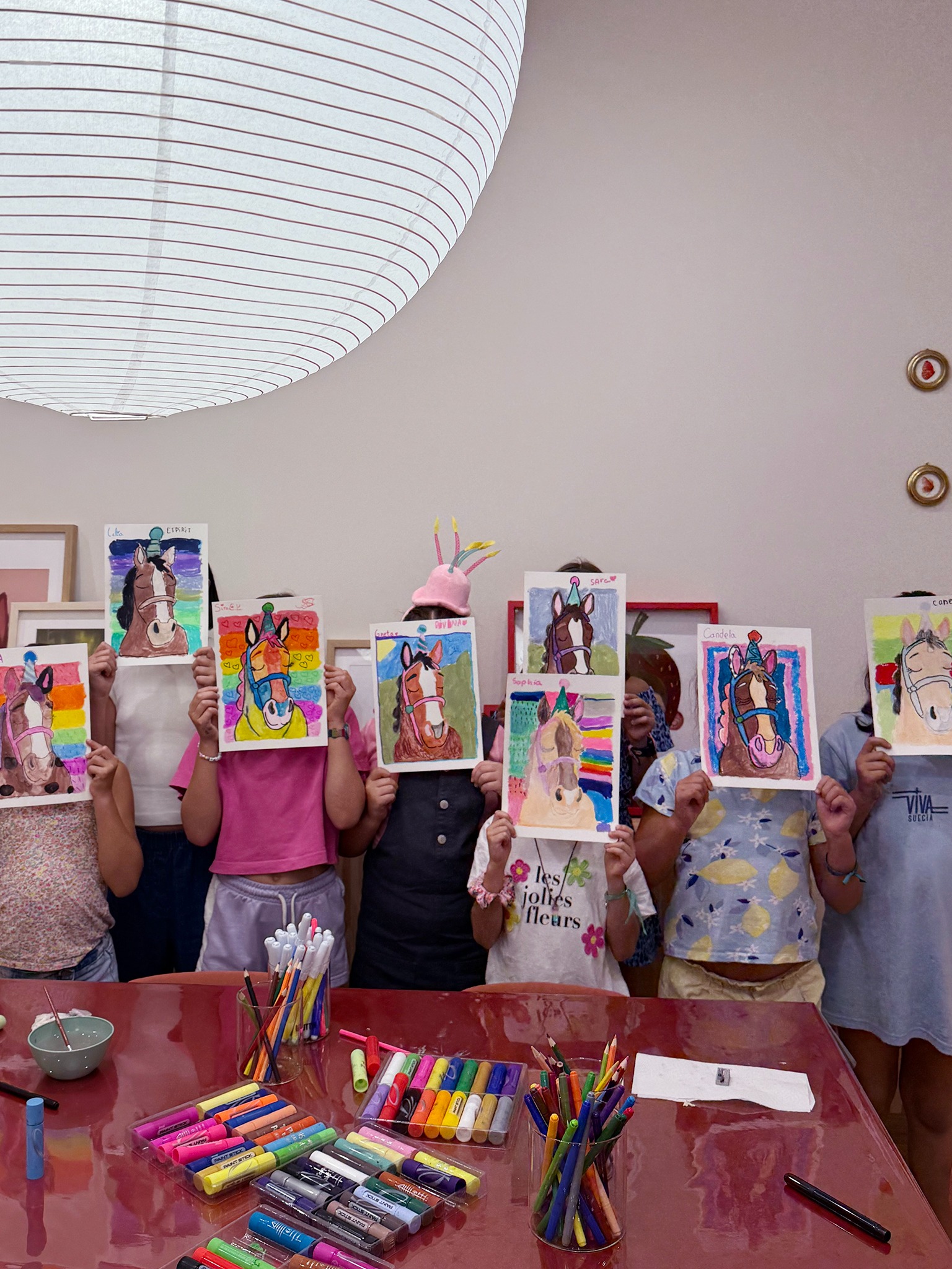 Taller creativo de cumpleaños para niños